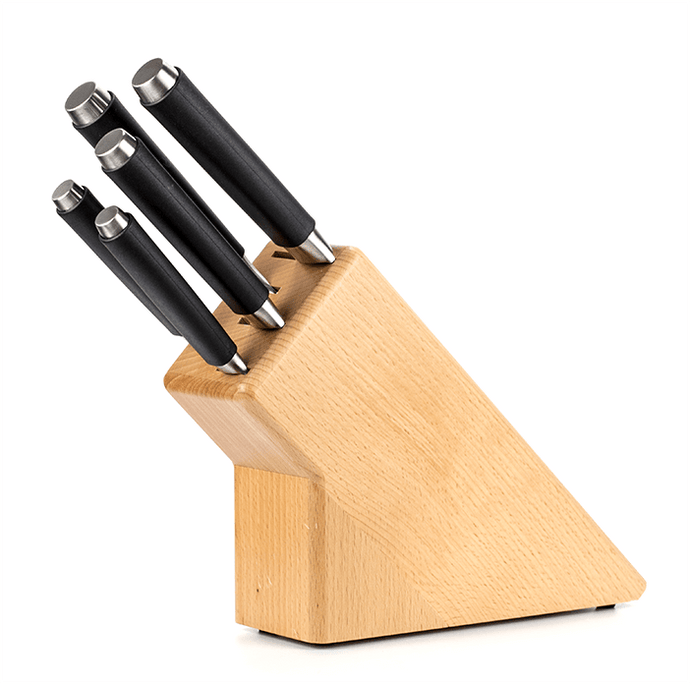 Shinoku Chef 5-Piece Knife Block